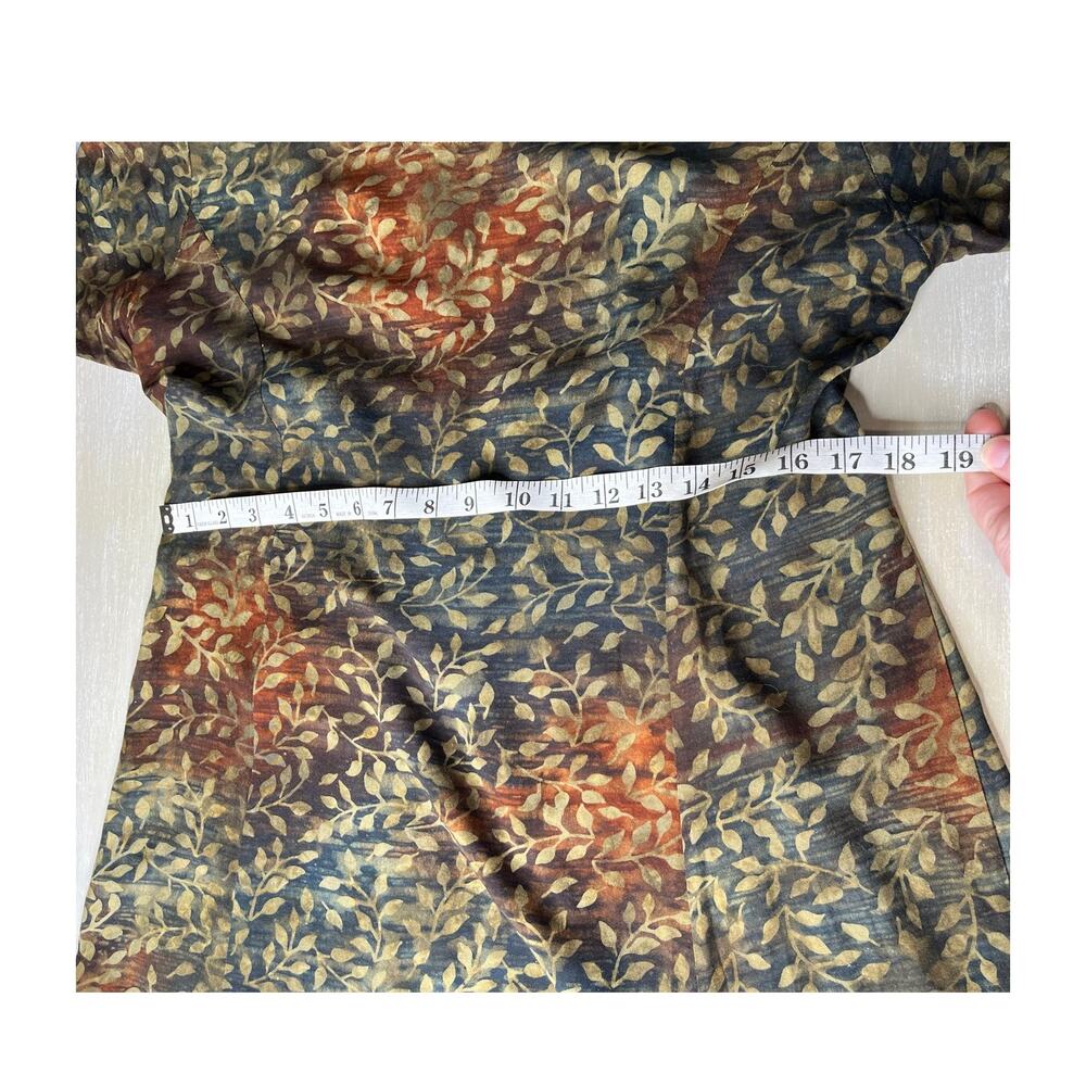 Lost River Clothing Co. Rustic Earthy Batik Boho Back Lace Up Maxi Dress - Picture 9 of 13